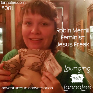 Robin lounges with Lanna Lee and gets a couch!